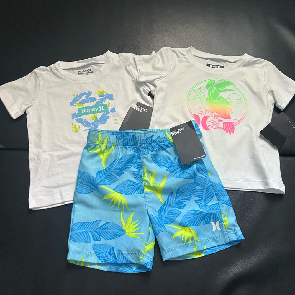 NWT Hurley Athletic bundle Baby Boys Size 24M